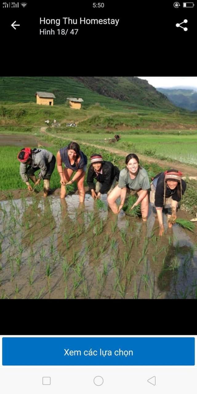 Hong Thu Homestay & Bungalow Quan Ba Экстерьер фото